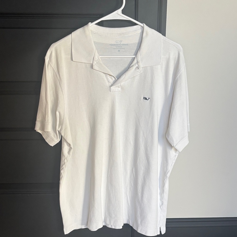 Vineyard Vines Classic White Polo Shirt